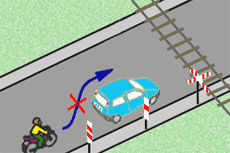 omijanie pojazdu kt�ry zatrzyma� si� przed przejazdem