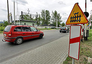 do przejazdu jest ju� blisko