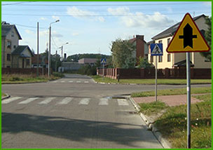 można jechać w dowolnym kierunku