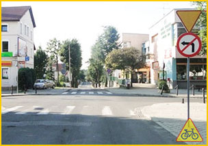 zakaz skrętu w lewo