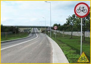 zakaz wjazdu rowerów