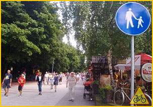 ścieżka dla pieszych