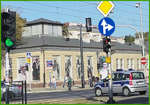 nakaz jazdy z sygnalizacją świetlną