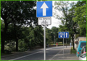 droga jednokierunkowa