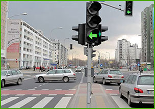 S-3 wolno skręcić w lewo, nie wolno zawrócić