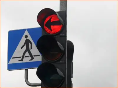 kierunek na wprost i w prawo