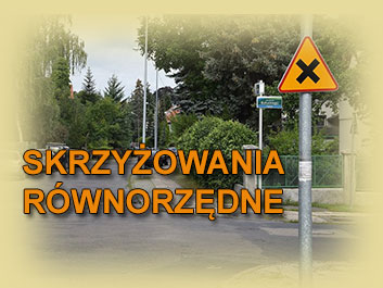 skrzyżowania równorzędne