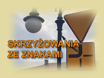 skrzyżowania ze znakami