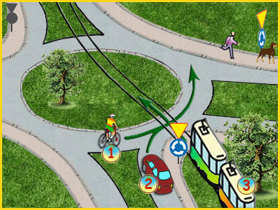 skrzyżowanie typu rondo