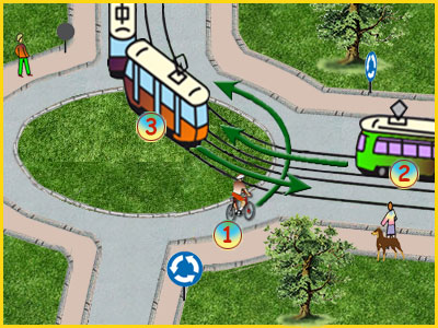 skrzyżowanie typu rondo