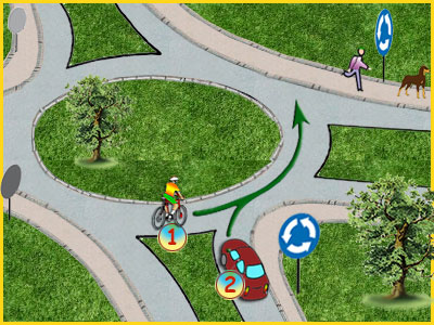 rondo oznakowane tylko znakiem C-12