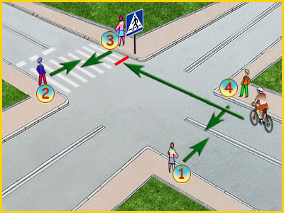 tylko piesi na pasach mają pierwszeństwo