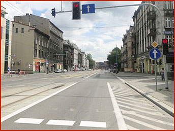 sygnalizator na skrzyżowaniu