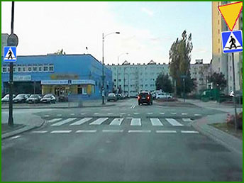 na drodze jednokierunkowej