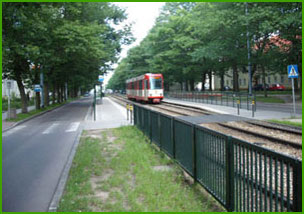 wydzielony pas terenu