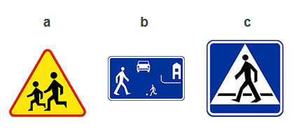 znaki drogowe