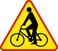 uwaga rowerzyści