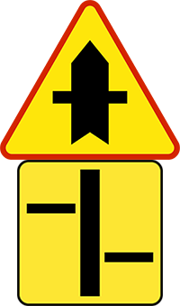 układ dróg podporządkowanych