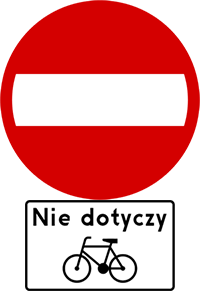 zakaz wjazdu