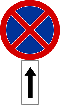 początek zakazu zatrzymywania